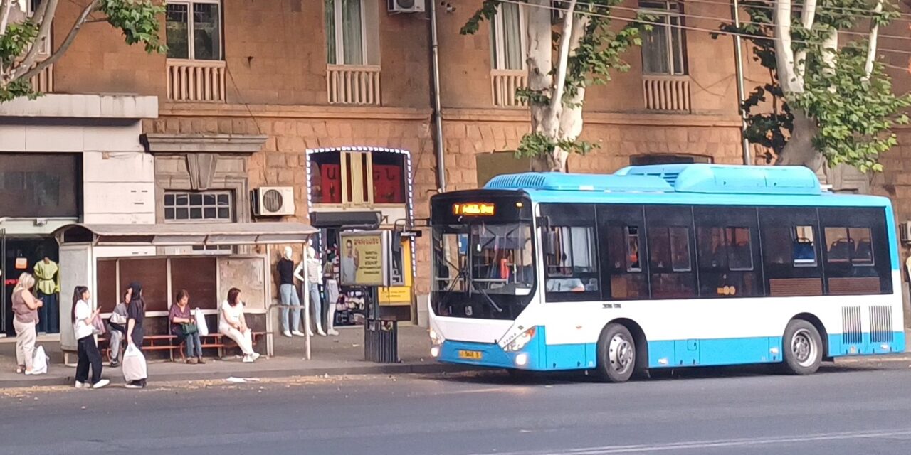 System biletów w komunikacji miejskiej w Erywaniu